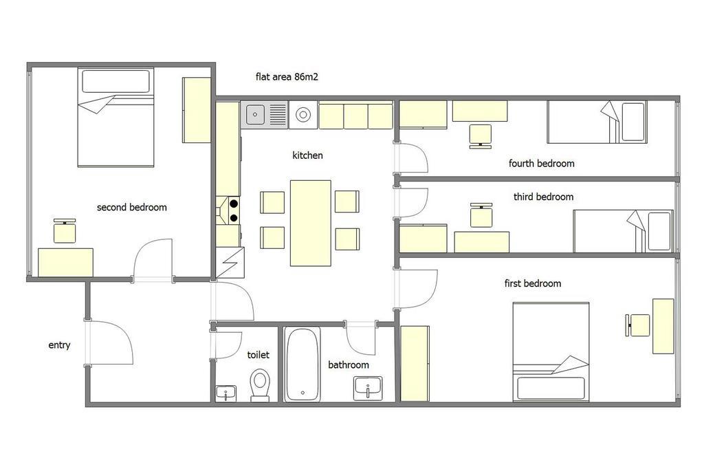 Apartments Ve Smeckach 27 Прага Экстерьер фото